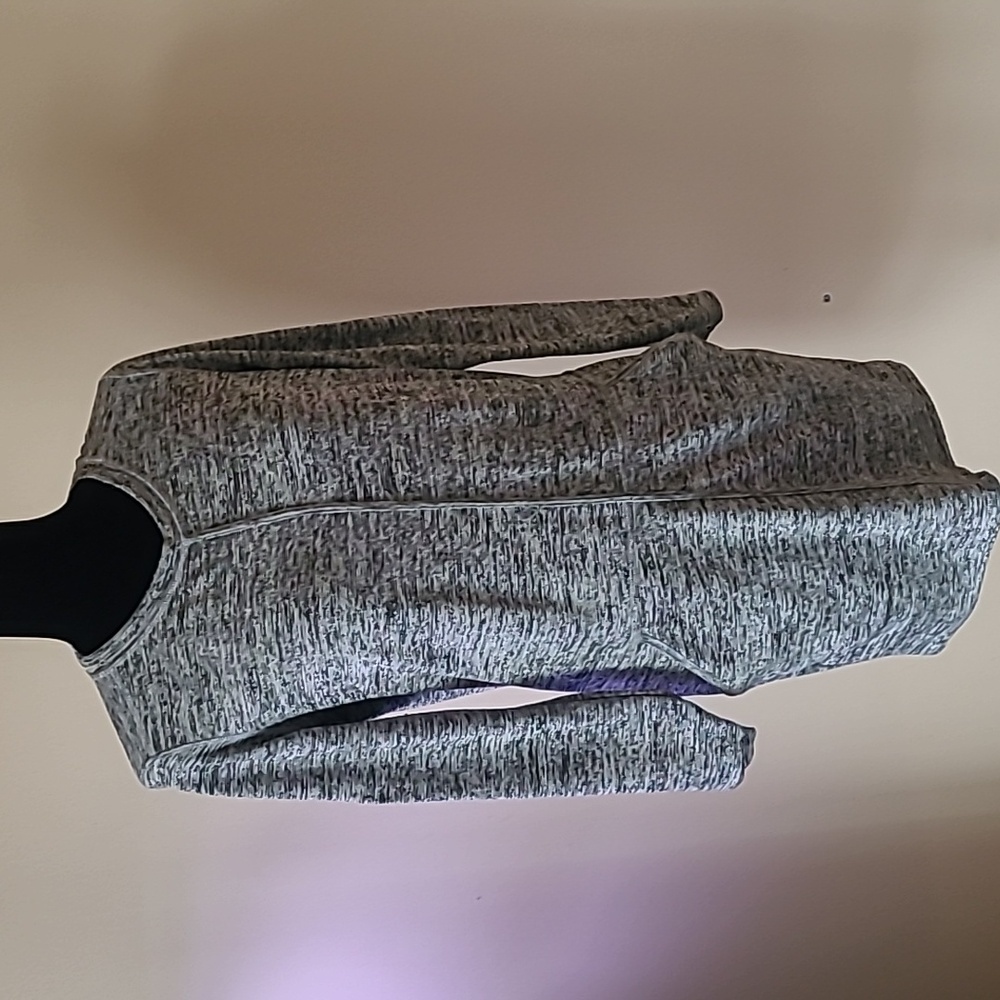 Athleta grey long sleeve sweater dress size S